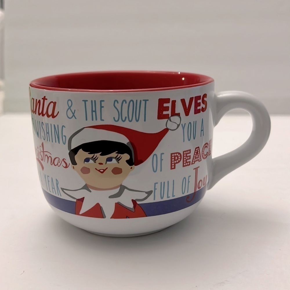 The Elf on the Shelf Vandor Oversized Coffee Soup Mug 2017 Christmas Xmas